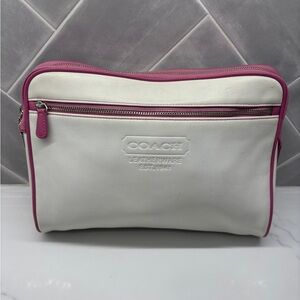 Vintage Coach Pouch / Large Cosmetic Case (5068)